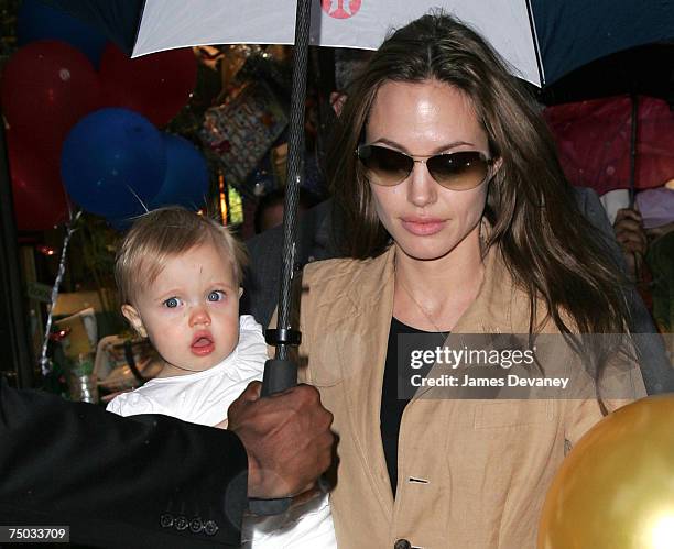 Angelina Jolie and Shiloh