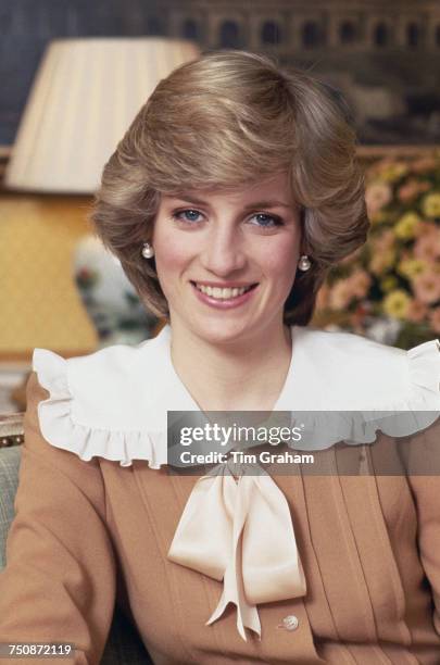 Diana Princess of Wales , Kensington Palace, London, 31st January 1983.