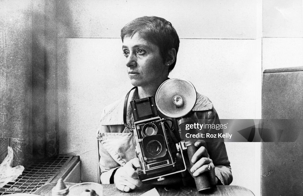 Photographer Diane Arbus Poses for A Rare Portrait