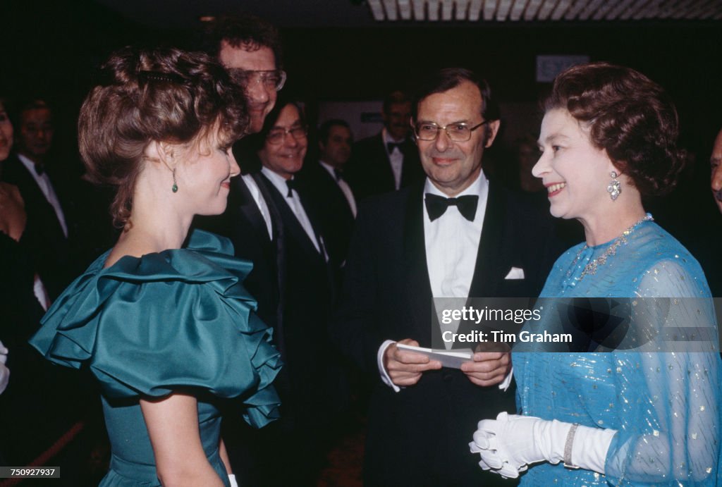 Elizabeth II Meets Sally Field