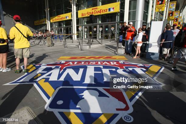 General view during the DHL FanFest for the 2007 Major League Baseball All-Star game on July 6, 2007 at the Moscone Center West, in San Francisco,...