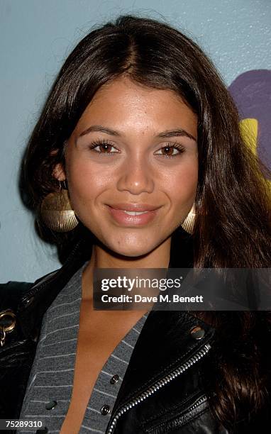 Jaime Gunns attends the UK launch of Justin Timberlake's new clothes range 'William Rast', at Harvey Nichols on July 9, 2007 in London, England.