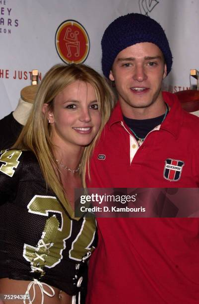 Britney Spears and Justin Timberlake