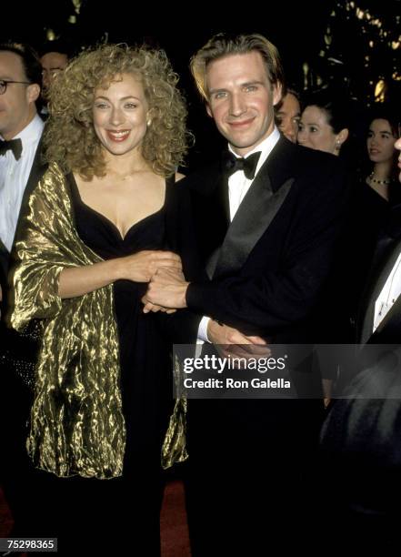 Ralph Fiennes and Wife Alex Kingston