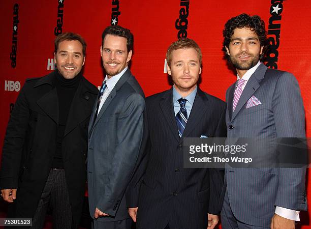 Jeremy Piven, Kevin Dillon, Kevin Connolly and Adrian Grenier