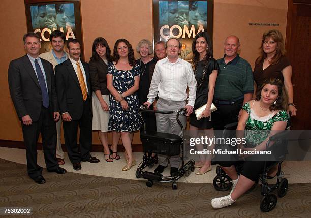 Dr. Nicholas Schiff, Jed Rothstein, Producer, Dr. Joe Giacino, Nancy Abraham, Vice President, HBO Original Programming and Documentaries, Liz Garbus,...