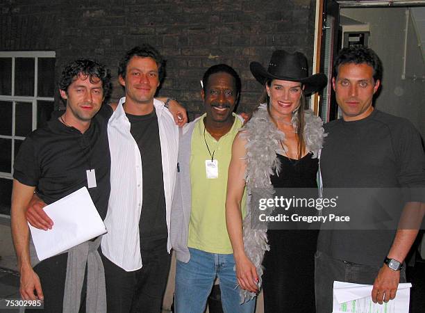 Robert Delamere, Dominic West, Clarke Peters, Brooke Shields and Rufus Sewell **Exclusive Coverage**