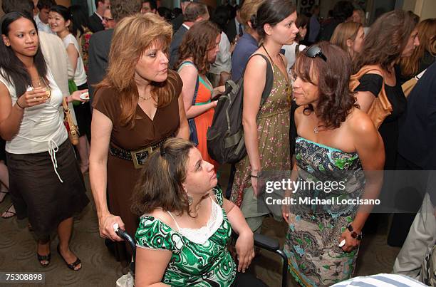 Mirian Guzman, Roxy Guzman, Rosie Perez and Liz Garbus, Director and Producer