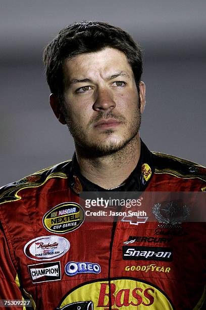 Martin Truex Jr. During qualifying for the Bank of America 500 at Lowe's Motor Speedway, in Concord, North Carolina on October 12, 2006.