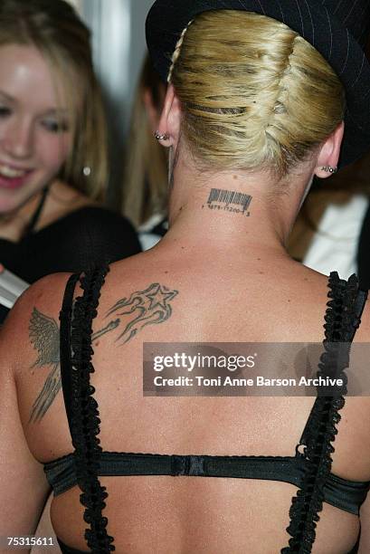 Pink Simbolo Singer Pink Singer Tattoo Photos and Premium High Res Pictures - Getty Images