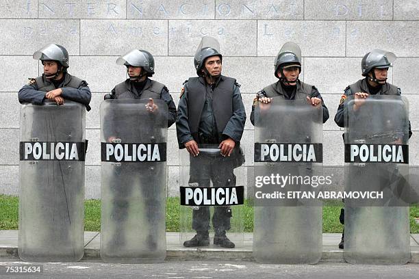 Peruvian Riot Armor 188 Ilo Peru Stock Photos, High-Res Pictures, and Images - Getty Images