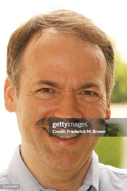 Will Shortz, New York Times Cross Word Puzzle Editor and NPR personality speaks during the PBS portion of the Television Critics Association Press...