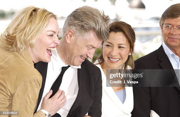 Sharon Stone, David Lynch and Michelle Yeoh