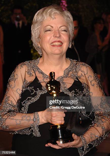 Thelma Schoonmaker, winner Best Film Editing for ?The Departed?