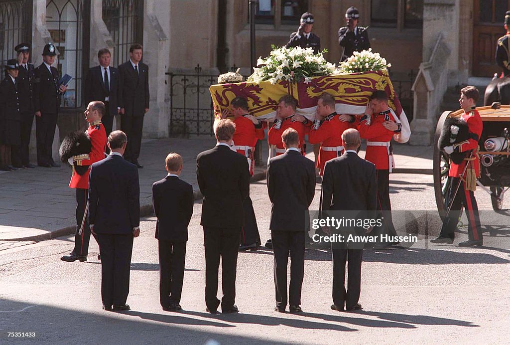 The Funeral Of Diana Princess Of Wales - September 6, 1997