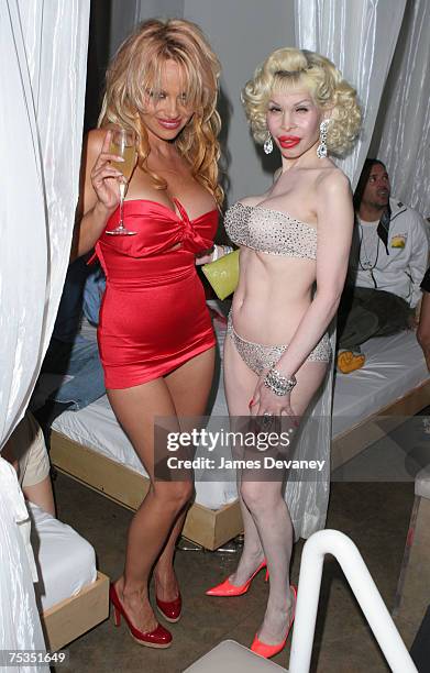 Pamela Anderson and Amanda Lepore