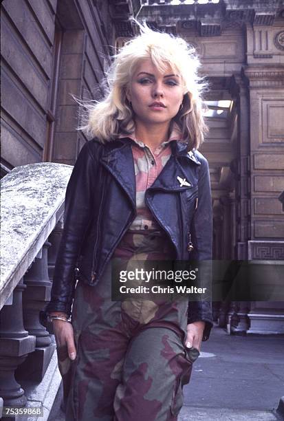 Blondie 1977 Debbie Harry London, England