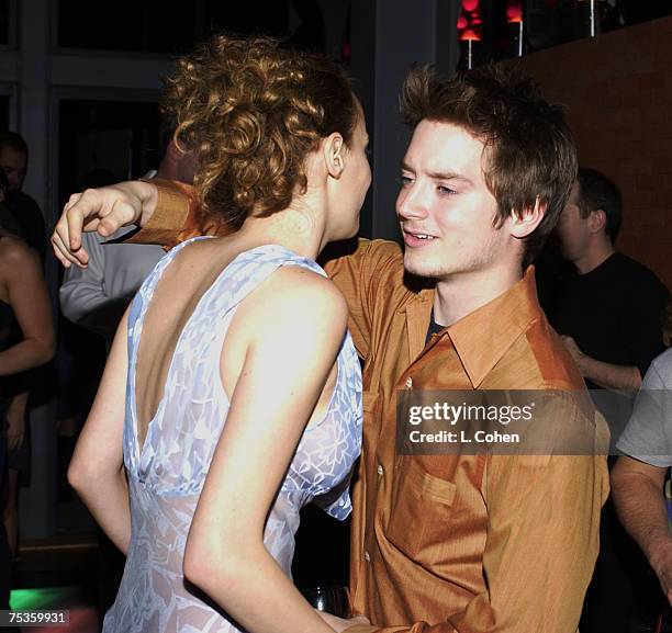 Bijou Phillips and Elijah Wood