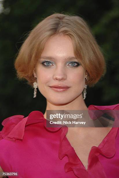 Natalia Vodianova attends the Serpentine Gallery Summer Party 2007 held at the Serpentine Gallery, Hyde Park on July 11, 2007 in London.