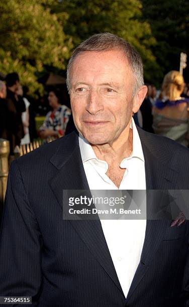 Lawrence Graff attends the Serpentine Summer Party, at The Serpentine Gallery on July 11, 2007 in London, England.