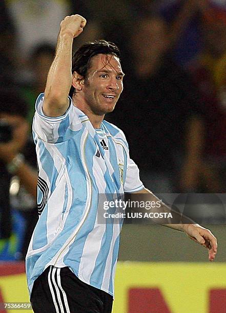 Messi In 2007 928 Lionel Messi 2007 Stock Photos, High-Res Pictures, and Images ...