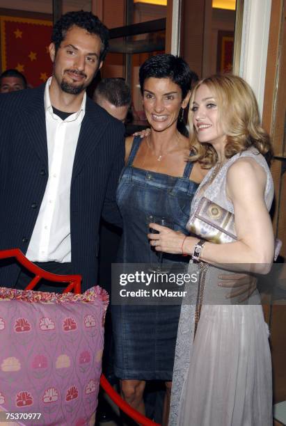 Guy Oseary, Ingrid Casares and Madonna
