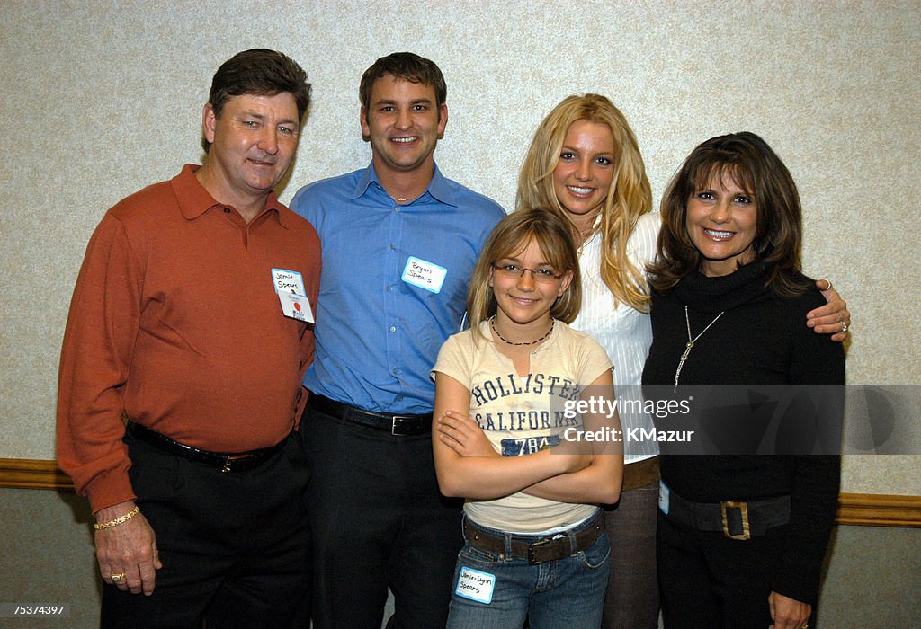 Britney Spears and Family Team Up with Summit Hospital for Cancer Awarness Fair Sunday in Baton Rouge