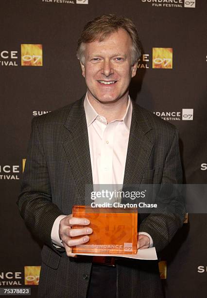 David Sington, director of "In the Shadow of the Moon" and winner of the World Cinema Audience Award for Documentary