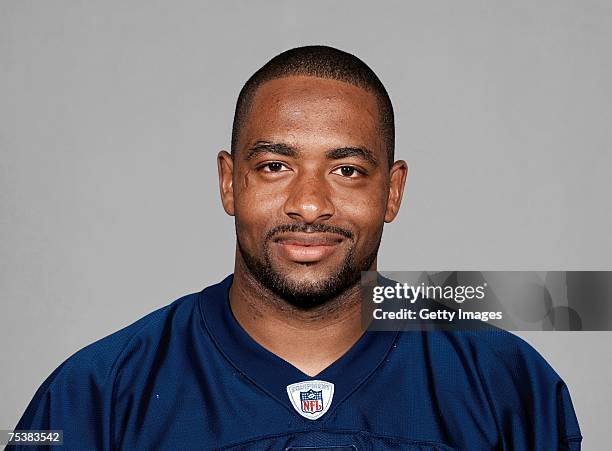 Ko Simpson of the Buffalo Bills poses for his 2007 NFL headshot at photo day in Orchard Park, New York.