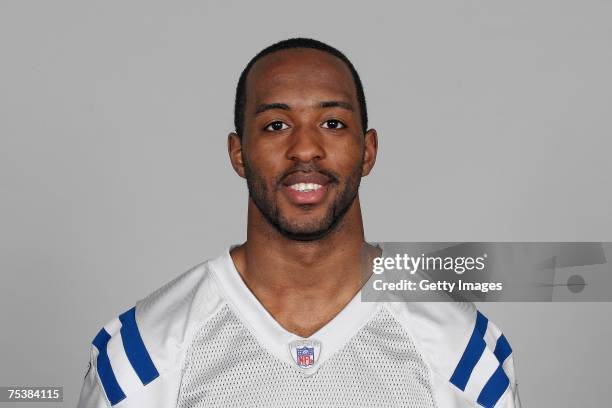 Kevin McMahan of the Indianapolis Colts poses for his 2007 NFL headshot at photo day in Indianapolis, Indiana.