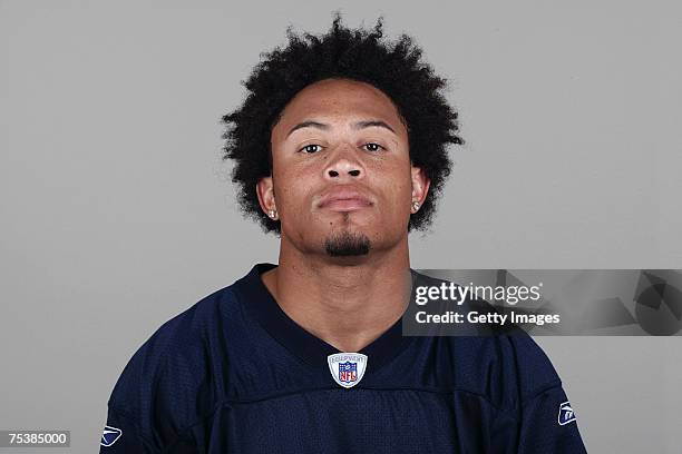 Mike Brown of the Chicago Bears poses for his 2007 NFL headshot at photo day in Chicago, Illinois.