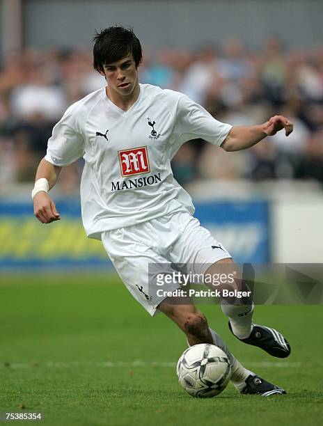 Gareth Bale of Tottenham Hotspur during the pre-season friendly match between St. Patrick's Athletic & Tottenham Hotspur at Richmond Park on July 12,...