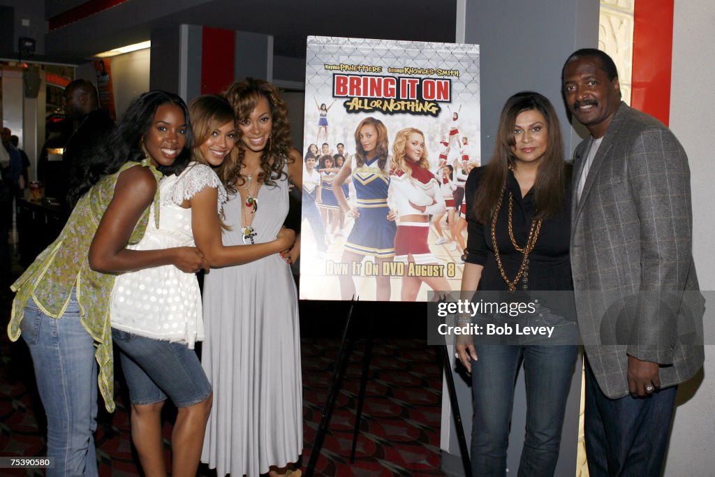 "Bring It On: All or Nothing" Hometown Screening with Solange Knowles, Kelly  Rowland and Beyonce in Houston, Texas - August 2, 2006