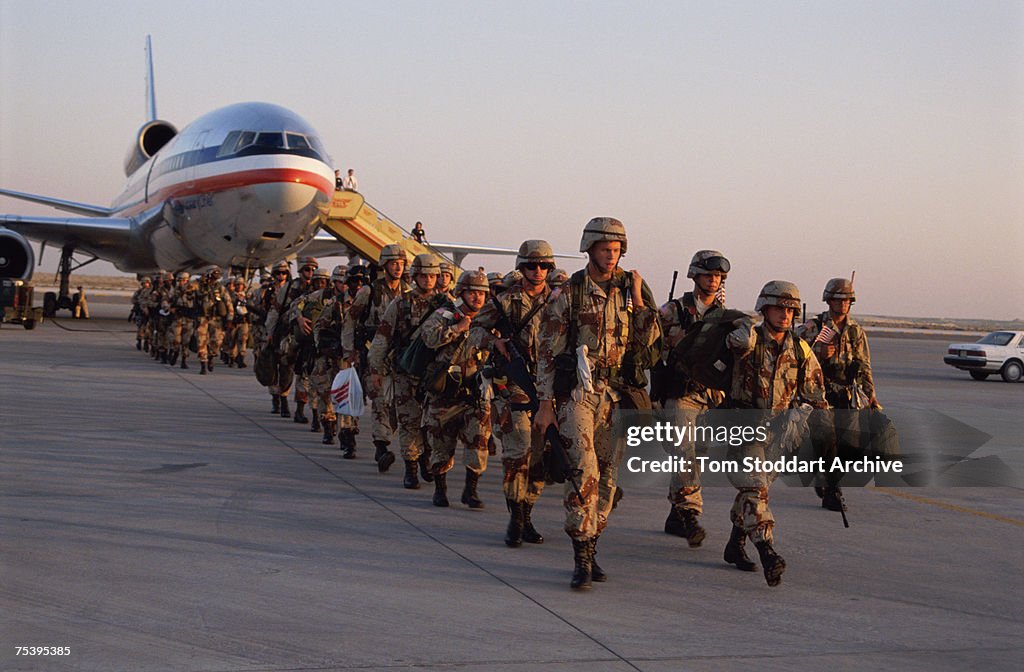 US Troops Arrive