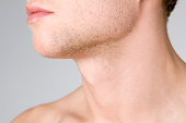 Male chin and neck