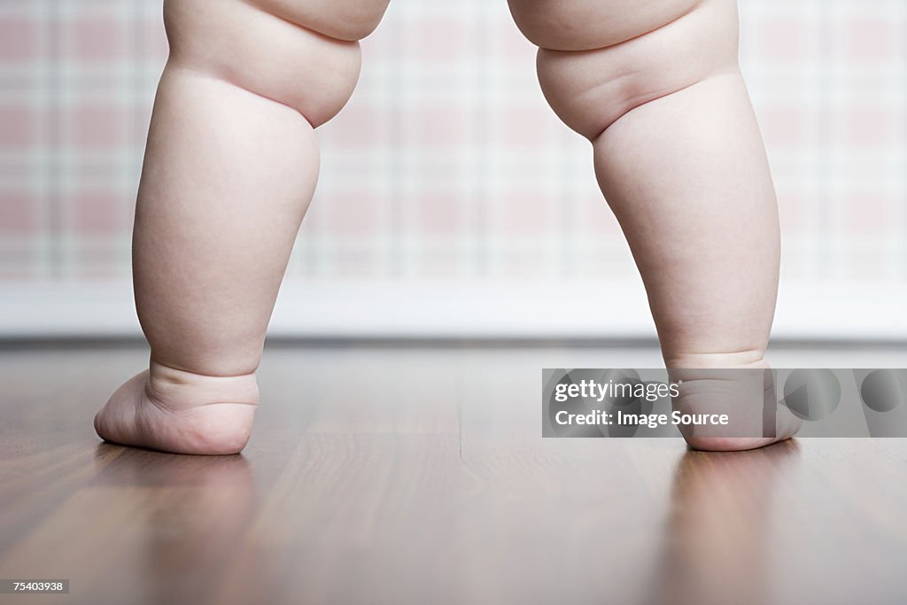 Babys legs