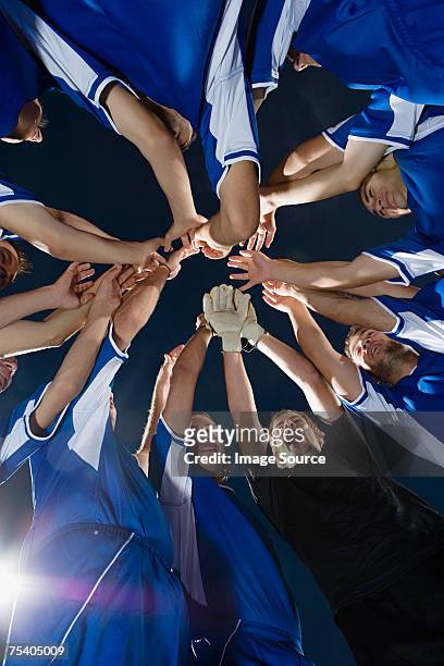 football team cheering - 足球 團體運動 個照片及圖片檔