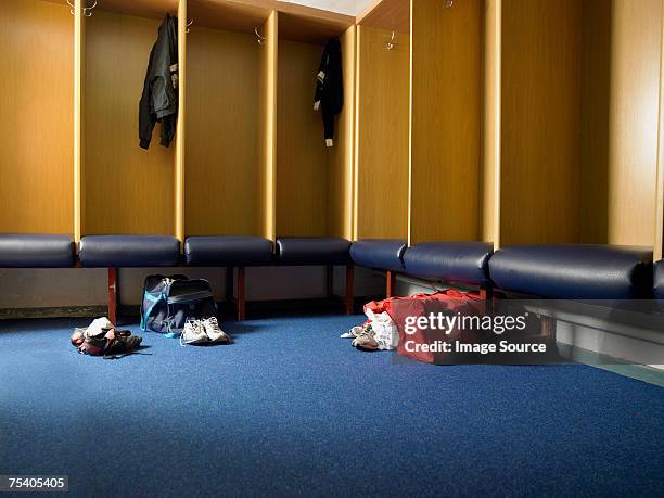 changing room - duffle bag stock pictures, royalty-free photos & images