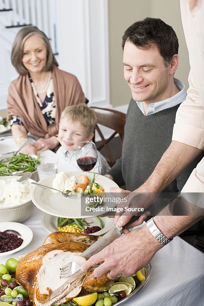 Thanksgiving-Abendessen