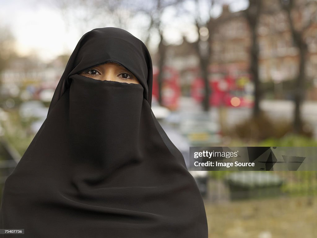 Mulher vestindo hijab