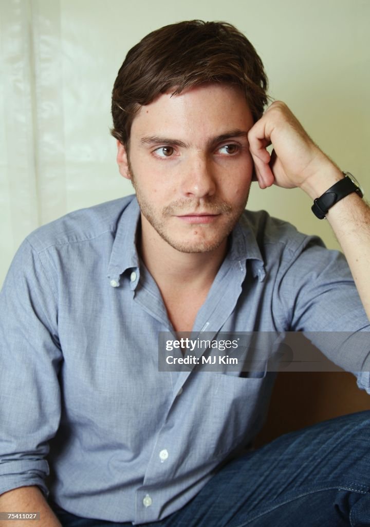 Actor Daniel Bruehl poses backstage prior to the Rudolf Dassler by ...