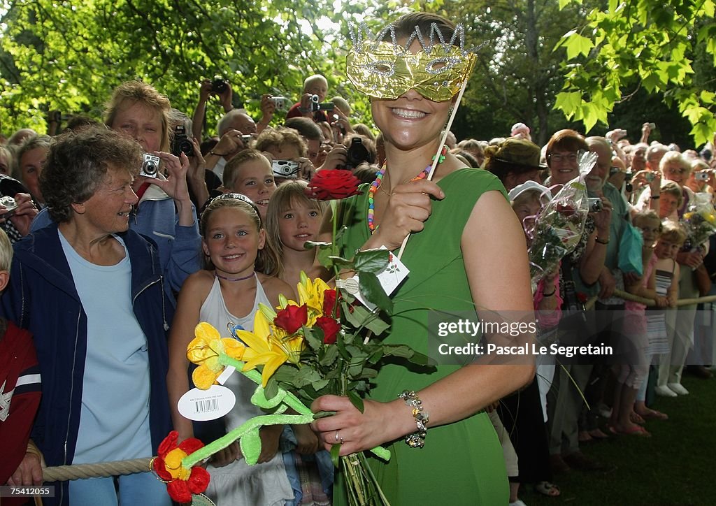 Sweden's Princess Victoria Celebrates Her 30th Birthday