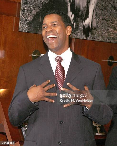 Denzel Washington *EXCLUSIVE*
