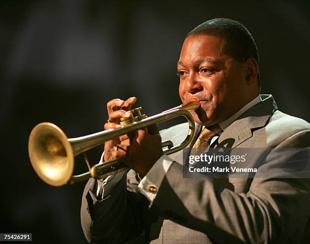 Wynton Marsalis in concert during the North Sea Jazz Festival at Ahoy' in Rotterdam, The Netherlands July 14, 2007.