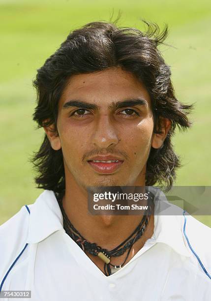 Ishant Sharma during day 2 of the tour match between England Lions and India at the County Ground on July 14, 2007 in Chelmsford, England.