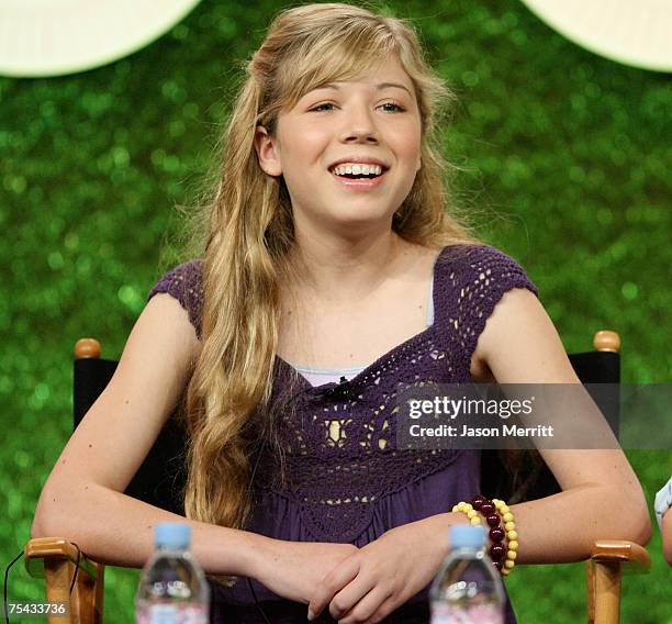 Jennette McCurdy at the MTV Summer 2007 TCA Press Tour at the Beverly Hilton Hotel on July 13, 2007 in Beverly Hills, California.