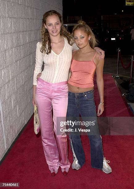 Bijou Phillips and Nicole Richie