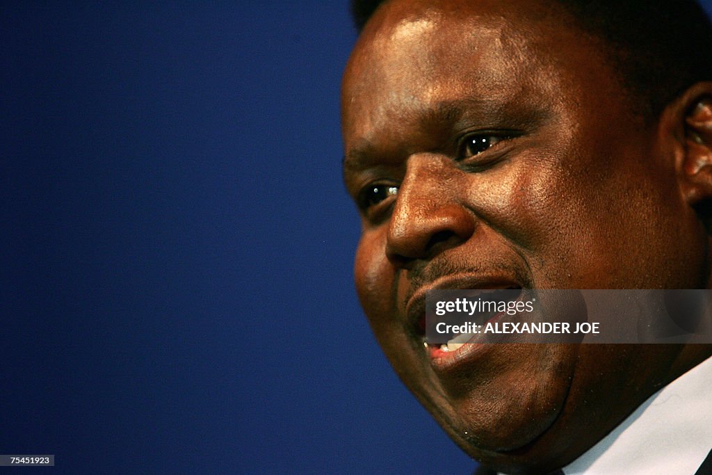 South African Reverend Frank Chikane, wh...