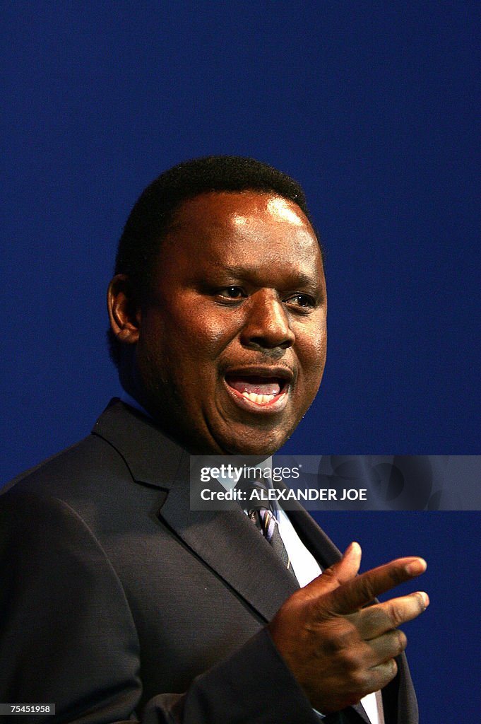 South African Reverend Frank Chikane, wh...