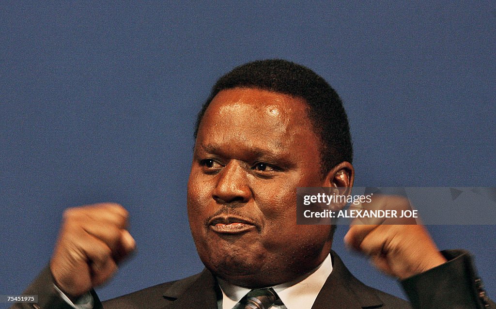 South African Reverend Frank Chikane, wh...